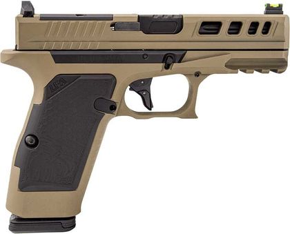 Live Free Armory AMP X Gen 1 9mm Pistol, 3.9" Barrel, Cerakote FDE