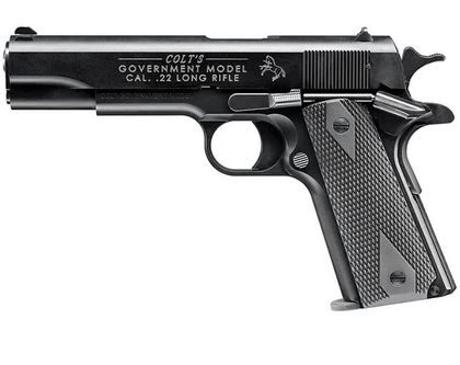 Walther Colt 1911 .22 LR Gen 1 Pistol - Black, 10rd, Adjustable Sights