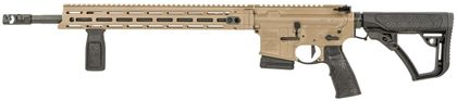 DDM4 V7 Pro Gen 1: Precision 5.56 NATO Semi-Auto Rifle, 18" FDE