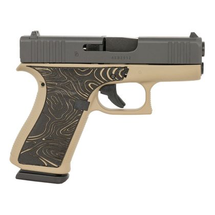 Glock G43X Gen 1 Coyote Tan 9mm Compact Pistol, 10+1 Capacity