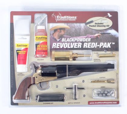 Traditions Classic .44 Mag Muzzleloader Gen 1 - Brass & Walnut Elegance