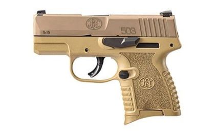 FN 503 Gen 1 Compact 9mm - FDE, Concealed Carry, 8rd Capacity
