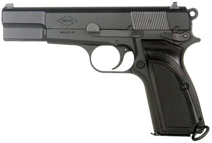 Inglis L9A1 Gen 1 9mm Semi-Auto Pistol - Black Chrome Finish