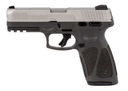 Taurus G3 9mm Semi-Auto Pistol, 17-Rd, Gray Matte Stainless Finish