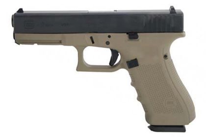 Glock G17 Gen 4 Coyote Tan 9mm Semi-Auto Pistol - Ergonomic & Reliable