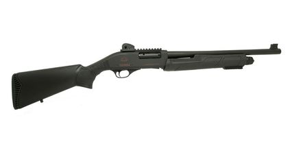 Black Aces Tactical Pro X Gen 1 Pump Shotgun, 12 Ga, 18.5" Barrel, Black