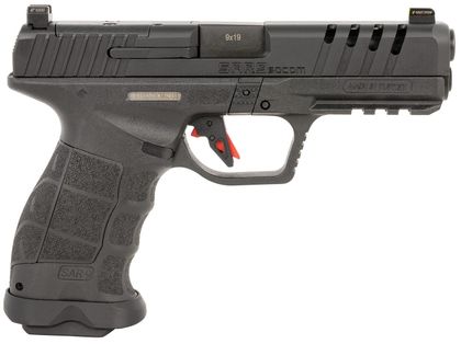 SAR USA SAR9 SOCOM Gen 1: 9mm Tactical Pistol, 21-Round, 5.2" Barrel