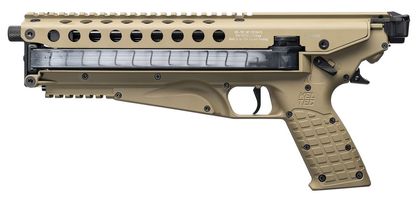 Kel-Tec P50 Gen 1: 5.7x28mm, 50+1 RD, Optic Ready Tan Polymer Pistol