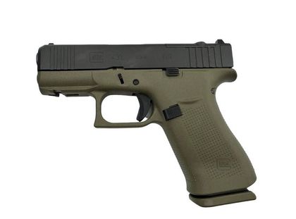 Glock 43X MOS Gen 1 Battlefield Green Compact 9mm Pistol
