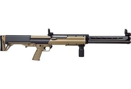 Kel-Tec KSG-25 Tactical Pump Shotgun - 12 GA, Dual Mag Tan Beast