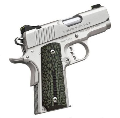 Kimber TLE II Compact .45 ACP Pistol - Satin Silver Night Sight Elite