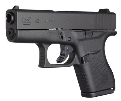 Glock 43 Gen 1: Compact 9mm EDC Handgun - Lightweight & Reliable