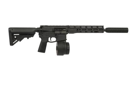 Warrior WSM15 Gen 1: Armor Black Semi-Auto Rifle, .223/5.56, 16" Barrel
