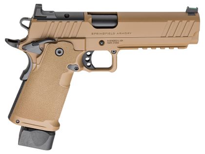 Springfield Prodigy 1911 DS Gen 1 - Coyote Brown 9mm Masterpiece