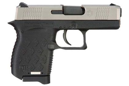 Diamondback DB9 Gen 1 Nickel Compact 9mm Pistol - 3" Barrel, 6-Round