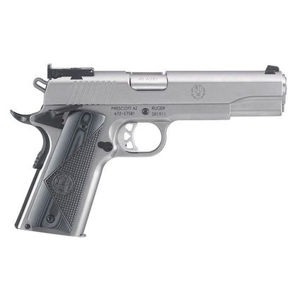 Ruger SR1911 Target Precision Gen 1 - Stainless SAO .45 ACP 8+1