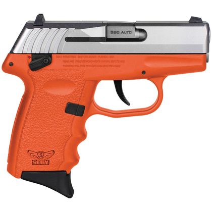 SCCY CPX-4 Gen 1 .380 ACP Compact DAO Handgun - Orange Blaze