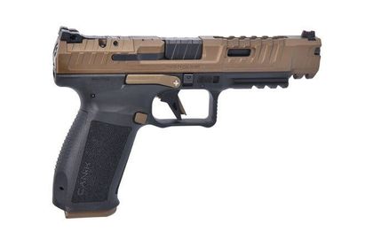 Canik SFX Rival Gen 1 9mm Pistol - Black/Bronze, 18+1 Capacity