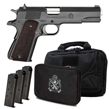 Springfield Armory 1911 Defender .45 ACP - Black Parkerized Edition