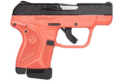 RUGER LCP II Gen 2 .22 LR Lightweight Concealed Carry Pistol - Red/Black