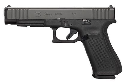 GLOCK 34 MOS G5 Precision 9mm Semi-Auto Pistol with Optics Ready