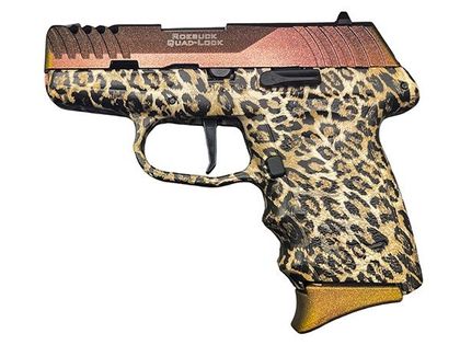 SCCY DVG1 Copper 9mm Pistol – Striker-Fired with Leopard Grips