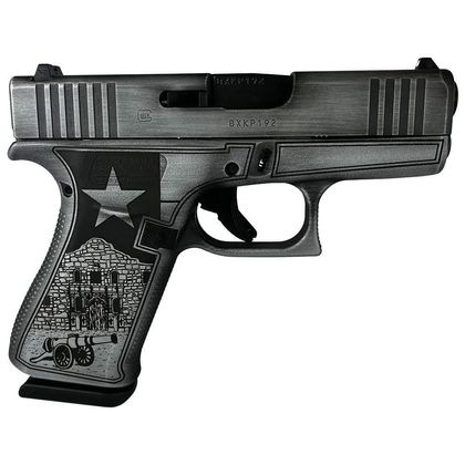 Glock 43X Gen 1 "Texas Sliver" 9mm Compact, 10-Round Pistol