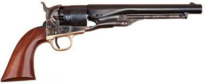 Cimarron Heritage 1860 Army .44 SAO Revolver - 8" Blued Walnut Classic