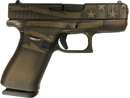 GLOCK G19 GEN3 Midnight Bronze Flag 9MM Compact Pistol