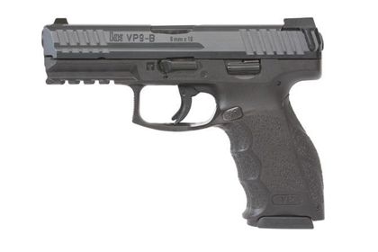 HK VP9 Gen 1 9mm Pistol w/ Crimson Trace Laser, 17rd Capacity