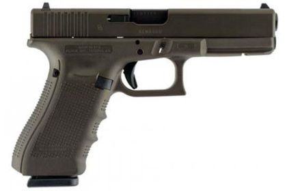 Glock G17 Gen 4 - 9mm Midnight Bronze High-Capacity Semi-Auto Pistol