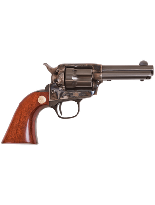 Cimarron Heritage P .32-20 Win 3.5" Blued Revolver - Walnut Grip