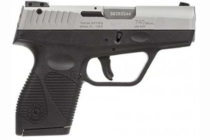 Taurus 740 Slim Gen 1 .40 S&W Subcompact Black Polymer Pistol