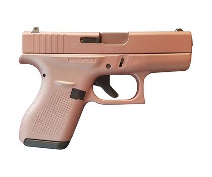 Glock G42 Gen 1 Rose Gold .380 ACP Compact Pistol - Chic Defense Companion