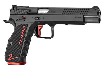 CZ Shadow Gen 1 9mm - 6" Optics-Ready, 17rd, Black/Red Finish