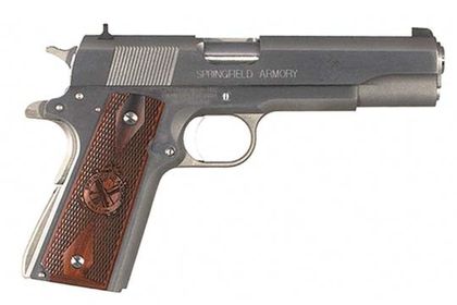 Springfield 1911 Mil-Spec Gen 1 .45 ACP Stainless Steel Pistol