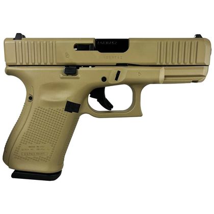Glock 23 Gen 5 FDE .40 S&W Compact Semi-Auto Handgun, 13+1 Capacity