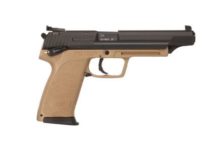 HK USP45 Elite Gen 1 - .45 ACP, FDE Finish, 12+1 Rounds, DA/SA Action