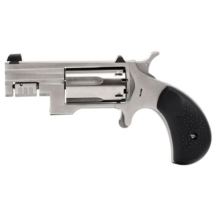 NAA Sentinel Gen 1 .22 Mag Revolver - Silver, 5rd, Dual Caliber Versatility