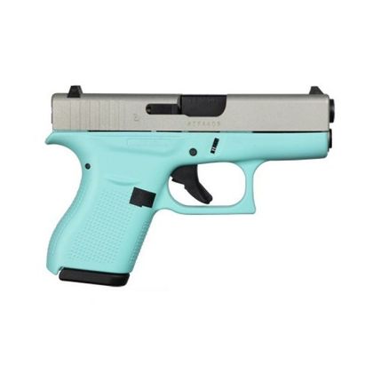 Glock G42 Gen 5 Compact .380 ACP - Robin Egg Blue Finish