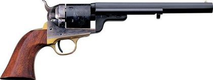 Uberti 1851 Navy .38 Special Engraved Revolver - Blue Finish Classic
