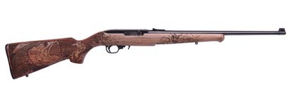 Ruger 10/22 Classic .22 LR Semi-Auto with Engraved Walnut Stock