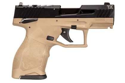 Taurus TX22C Gen 1 FDE .22 LR - Compact Semi-Auto Pistol, 3.5" Barrel