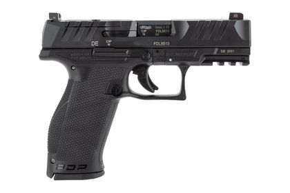 Walther PDP Gen 1 9MM Luger Full-Size Semi-Auto Pistol, Black, 18-Round