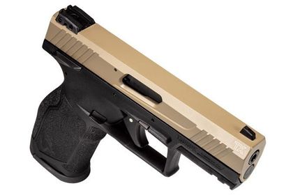 Taurus TX22 Gen 1 - .22LR Semi-Auto, 16rd, FDE/Black, Suppressor Ready