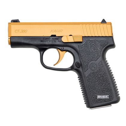 Kahr CT380 Gold Gen 1: Stylish, Reliable .380 ACP Pistol, 7+1 Rounds