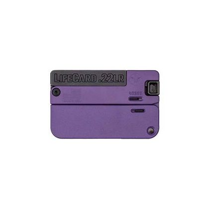 Trailblazer Lifecard Gen 1 .22 LR Folding Pistol - Purple, 2.75" Barrel