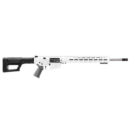 APF AR-10 Varmint 2.0 White Precision Rifle .22-250 Rem 22" Barrel