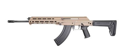 M+M M10X Plus Gen 1 7.62x39mm Semi-Auto Rifle - FDE/Black Magpul Stock