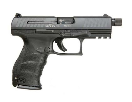 Walther PPQ M2 9mm Tactical Pistol - Black, Threaded Barrel
